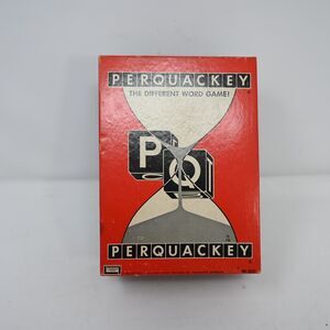 Perquackey Vintage 1965 Word Game Lakeside Complete Box Tested